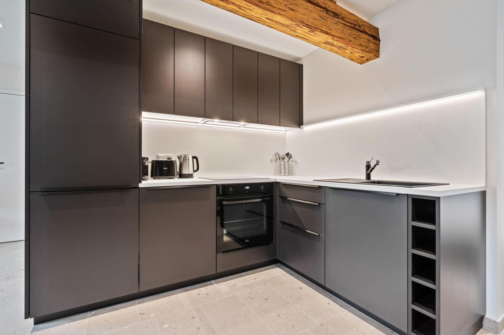 Elegant Clausen Apartment With King Bed & Wifi Luxembourg By Eksteriør billede